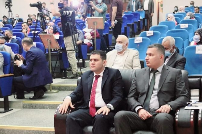 السيد مدير عام  دائرة شؤون الاحزاب يحضر مؤتمر لوزارة التعليم والبحث العلمي