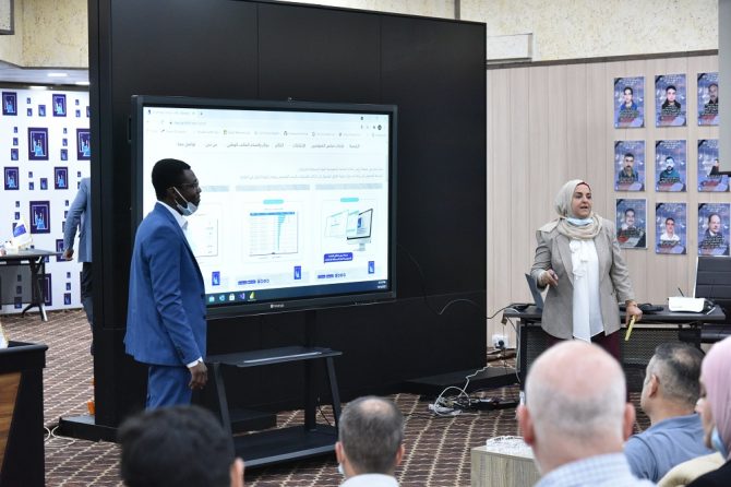 مفوضية الانتخابات تنظم ورشة تدريبية لاعضاء ومسؤولي وحدة عرض النتائج الانتخابية في المحافظات