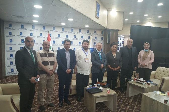 مفوضية الانتخابات تستقبل وفداً من تحالف الشبكات الوطنية لمراقبة الانتخابات
