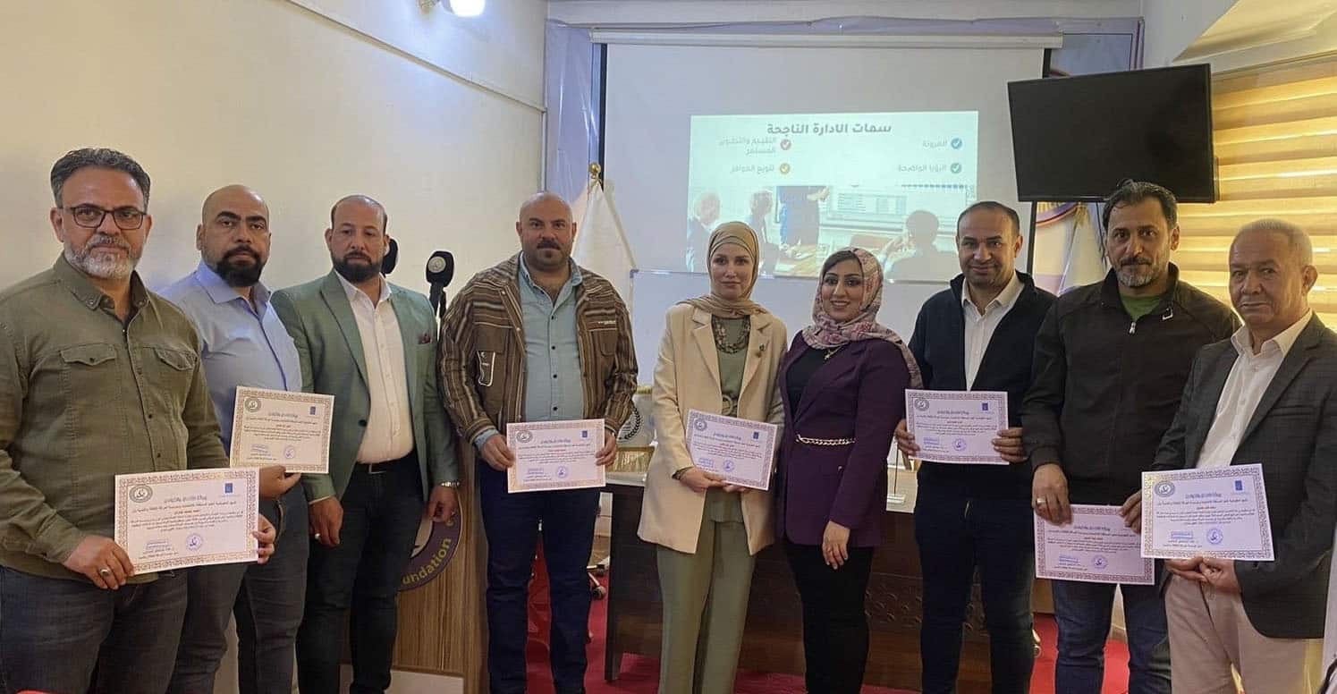 موظفو دائرة الإعلام  والاتصال الجماهيري يشاركون في ورشة الاتصال والتواصل