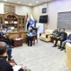 للمشاركة في مهرجان يوم الوظيفة الوطني الجابري تستقبل السيد امجد الخفاجي من مكتب رئيس مجلس الوزراء