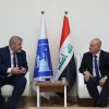 رئيس اعضاء مجلس المفوضين يستقبلون سفير بعثة الاتحاد الاوربي في مقر المفوضية
