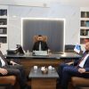 رئيس الإدارة الانتخابية القاضي عامر الحسيني يزور مكتب السليمانية الانتخابي