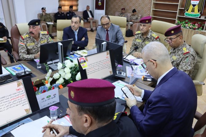 اللجنة الأمنية العليا لانتخابات مجلس النواب العراقي تعقد اجتماعها في البصرة