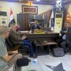 المعاون الاداري والمالي لرئيس الإدارة الانتخابية يتفقد مكتب الرصافة الانتخابي