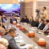مفوضية الانتخابات تشارك في ندوة عقدتها هيئة الحشد للتعريف بآليات الاقتراع والجرائم الانتخابية