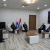 رئيس واعضاء مجلس المفوضين يستقبل ممثل الامين العام للامم المتحدة في العراق