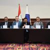 رئيس الإدارة الانتخابية يعقد اجتماعا مع مدراء المكاتب الانتخابية