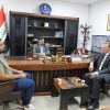 ضمن المجال التكنولوجي رئيس الادارة الانتخابية القاضي الحسيني يستقبل المدير التنفيذي للشركة الفاحصة الالمانية