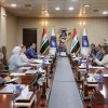رئيس الادارة الانتخابية يعقد اجتماعا مع لجنة ادارة المخاطر