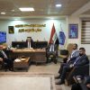 اللجنة الفنية لتقييم المدربين ووحدات التسجيل الفرعية تزور مكتب انتخابات الأنبار